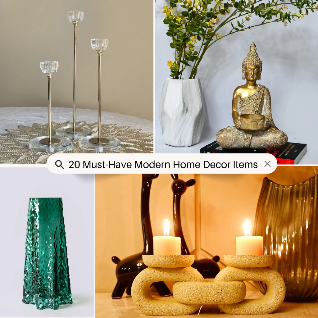 20 Must-Have Modern Home Decor Items for Every Home