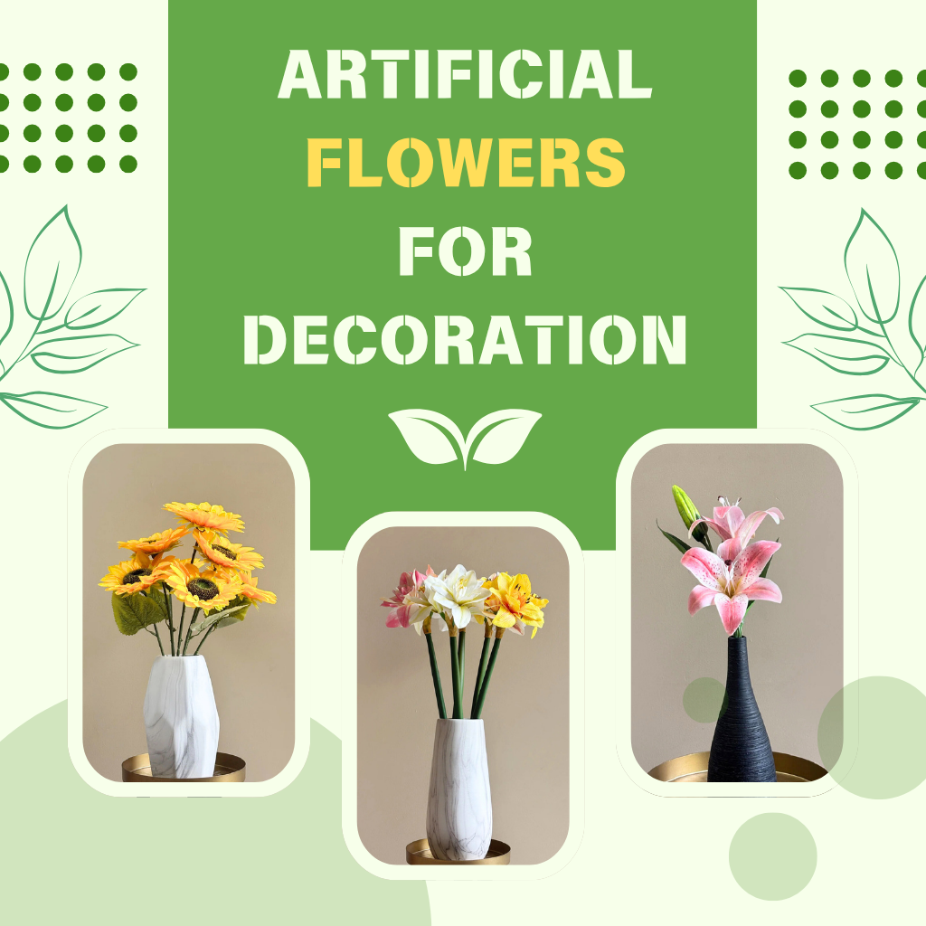 Artificial Flowers for Decoration