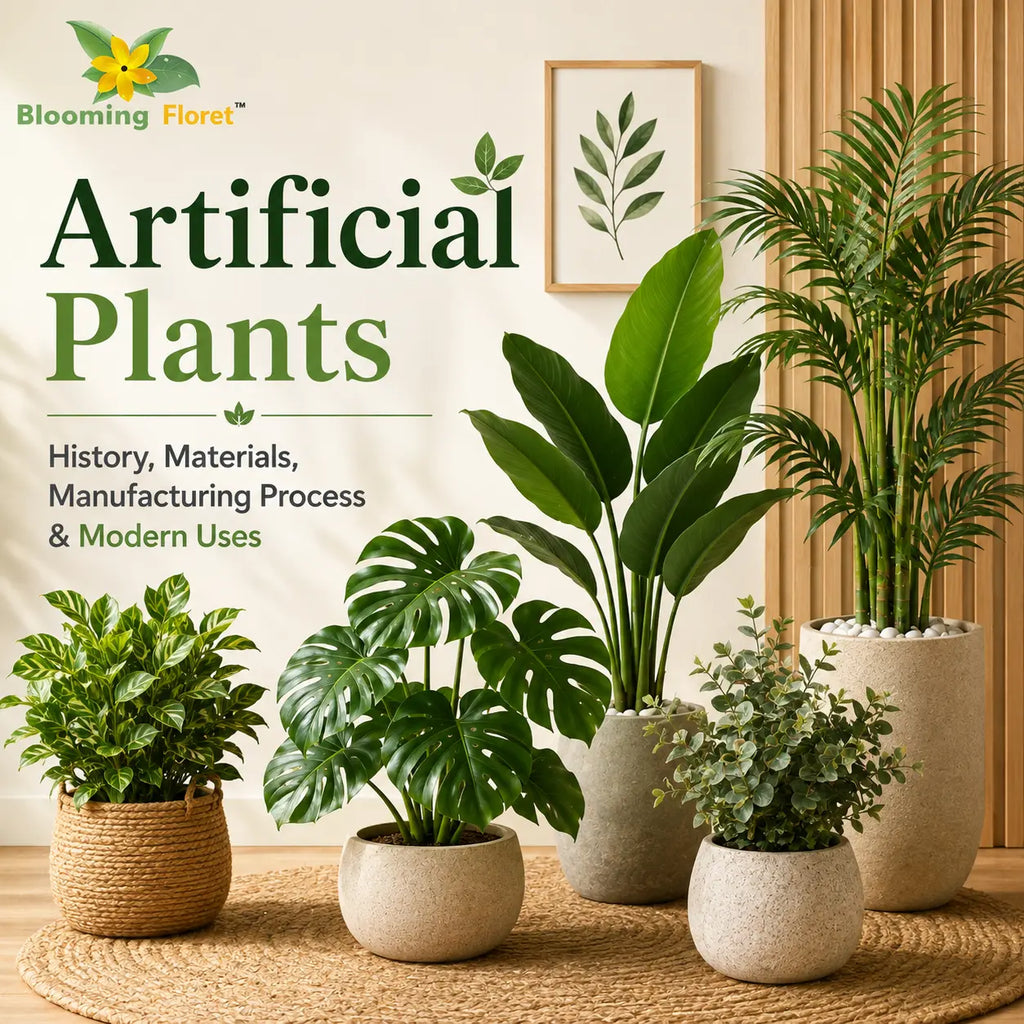 Artificial Plants: History, Materials, Manufacturing Process & Modern Uses