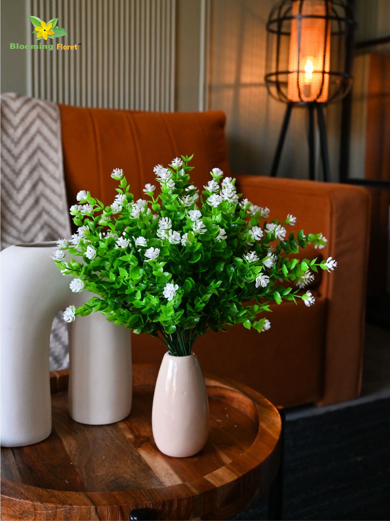 Artificial Kalanchoe Flower Bunch for Decor