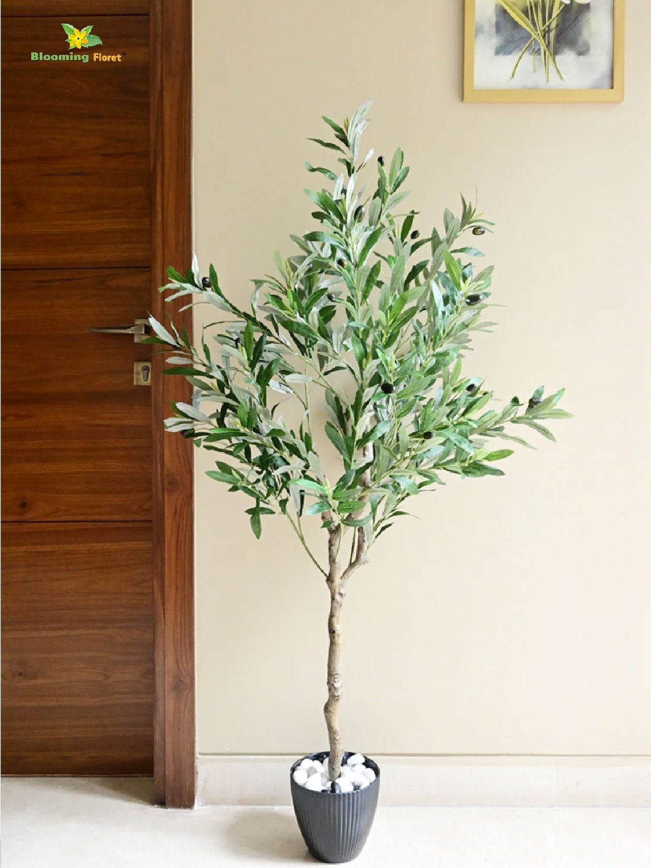 Overleaf Faux Olive Tree - 145 cm