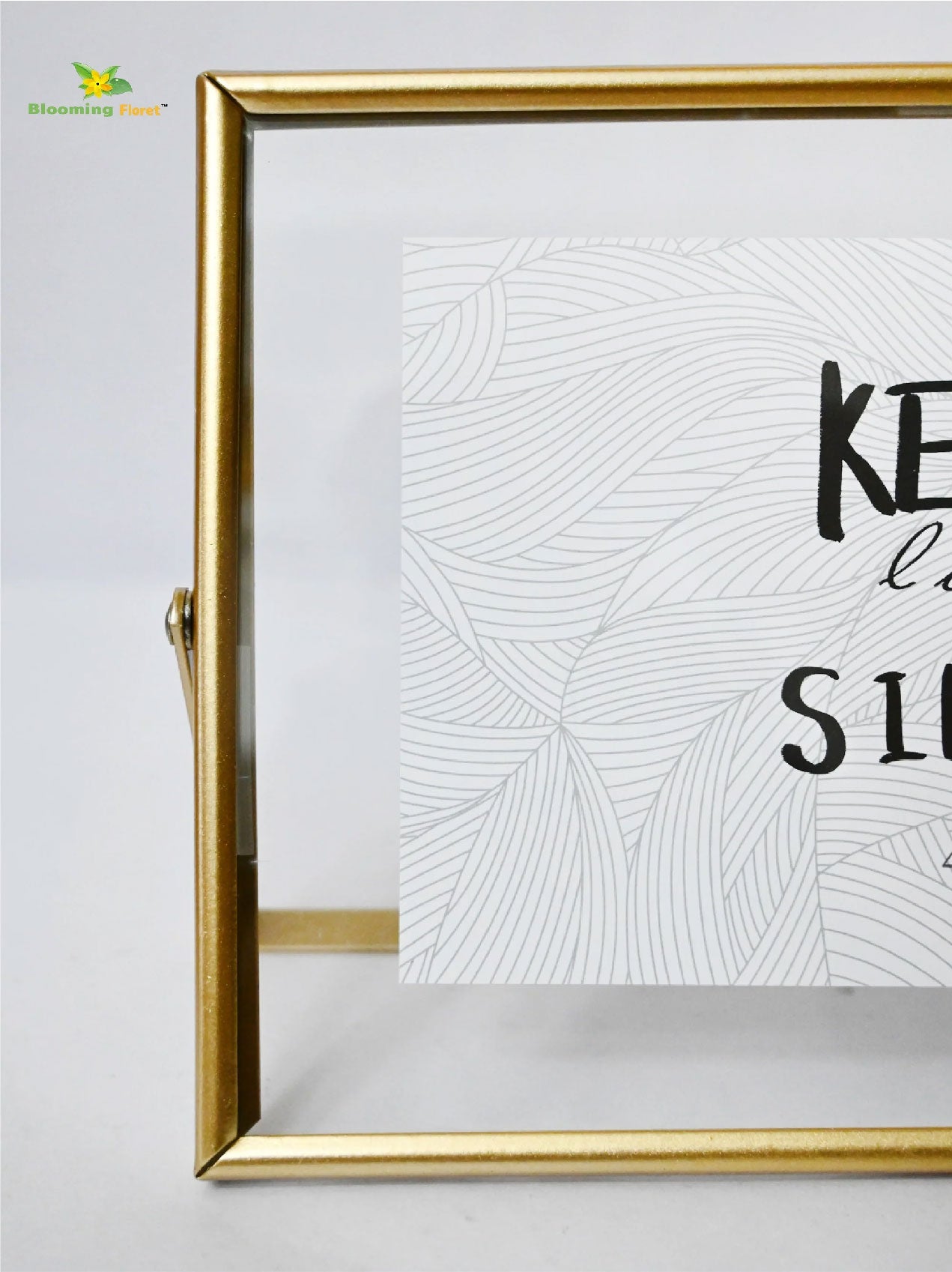 Glass Metal Frame - Keep Life Simple