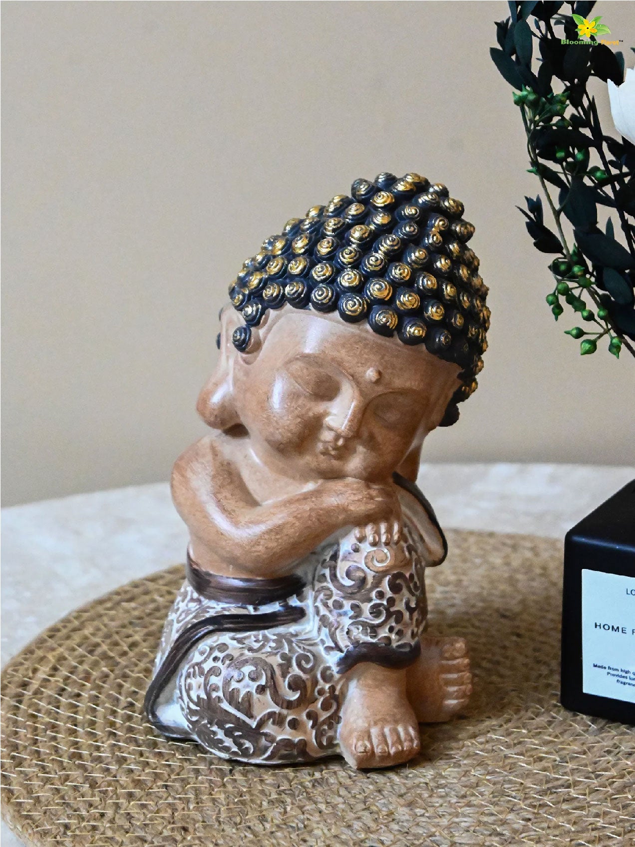 Zen Resting Buddha Idol