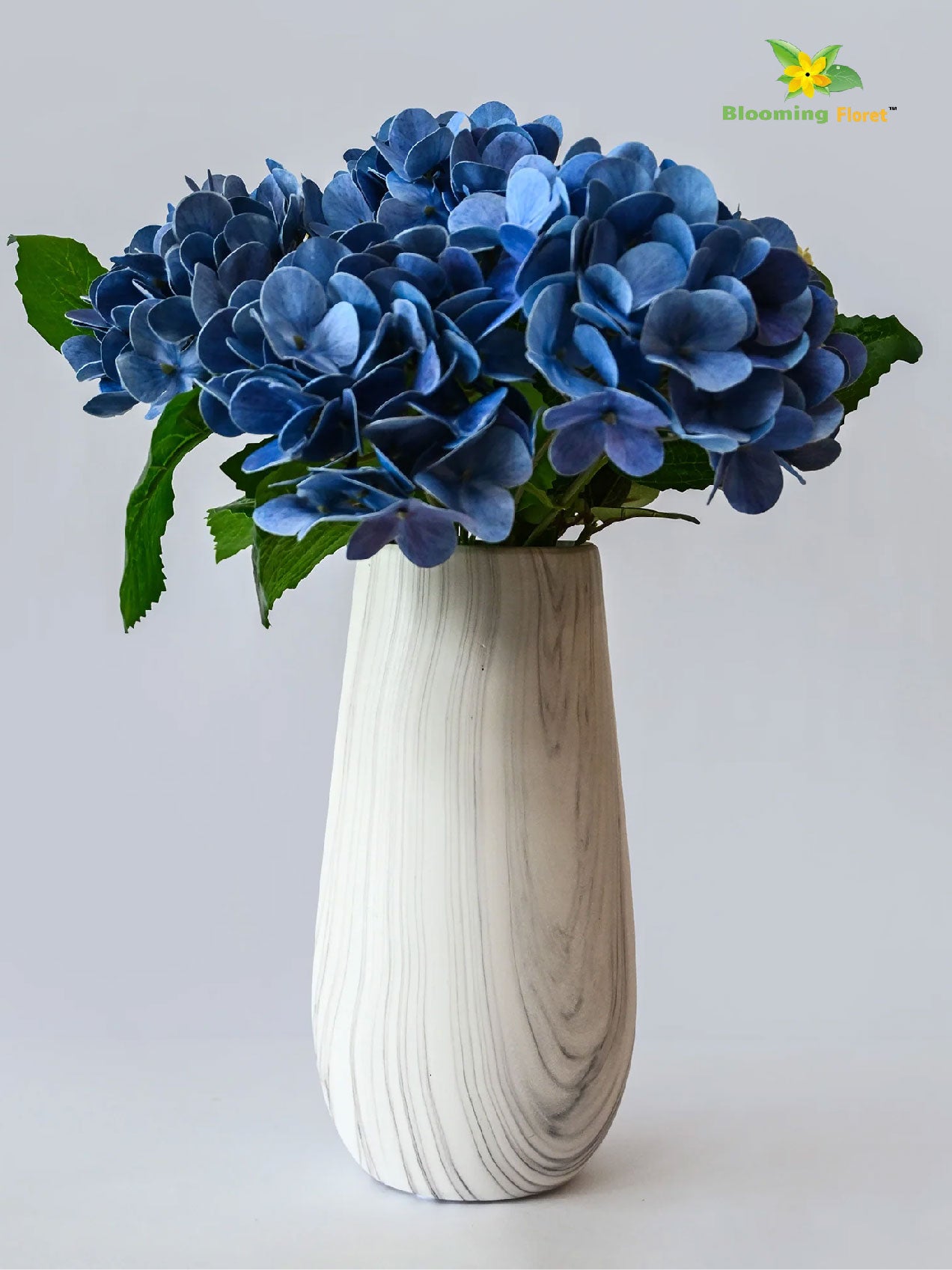 Marble Design Ceramic Vase