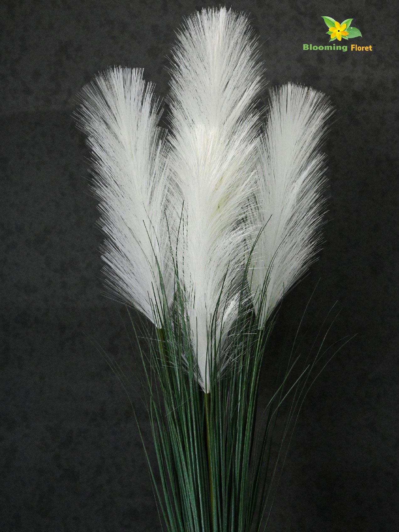 Artificial Flower Pampas Grass - 93.9 cm Tall, with Basic Pot