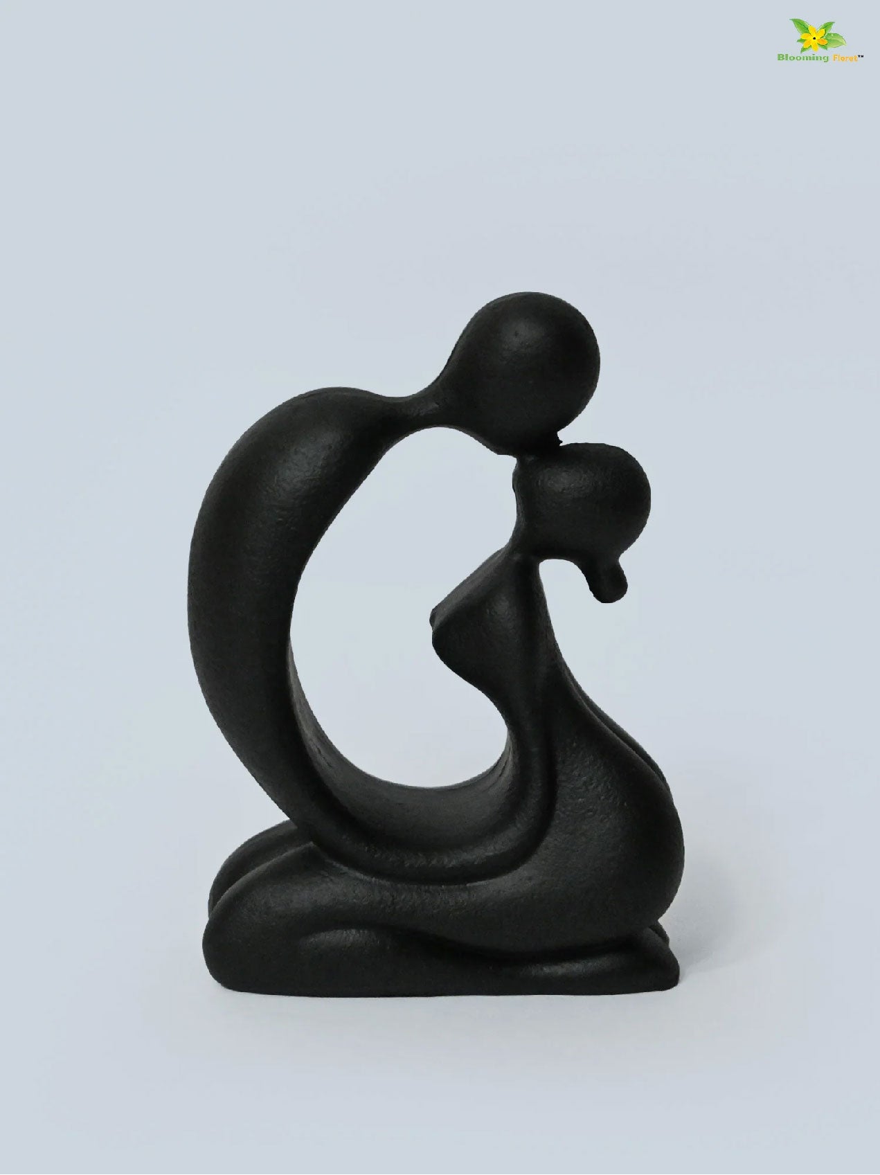 Romantic Abstract Kiss Figurine