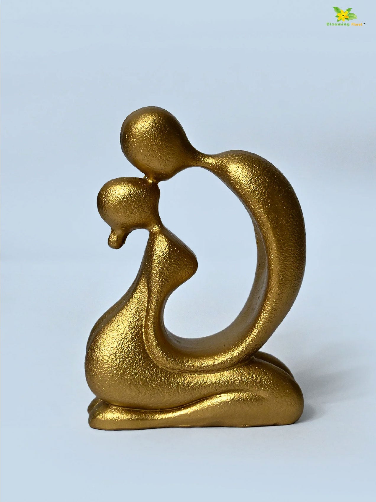 Romantic Abstract Kiss Figurine