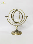 Brass Rotating Hourglass - 15 Minutes