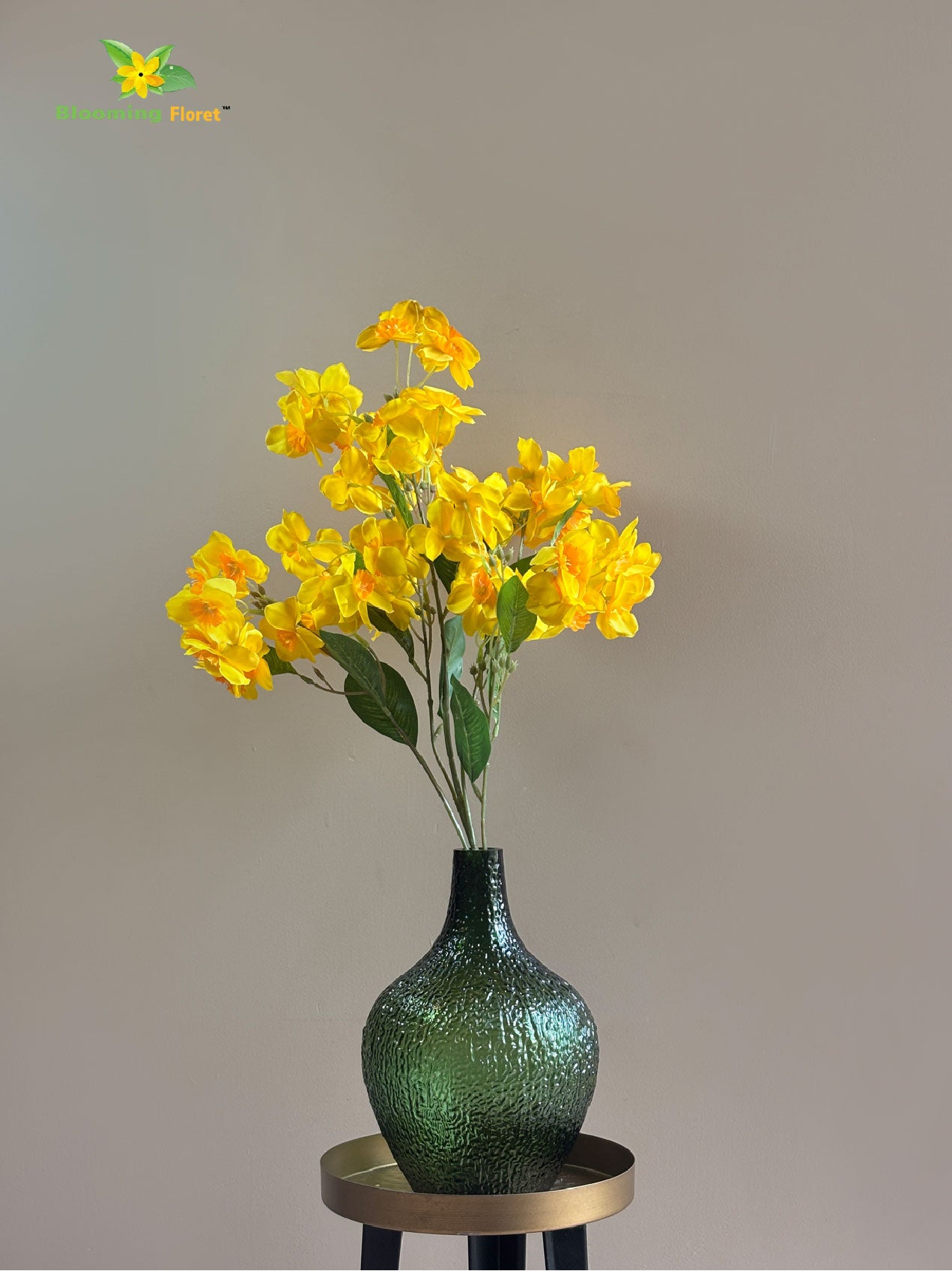Artificial Daffodil Flower Stick - Yellow