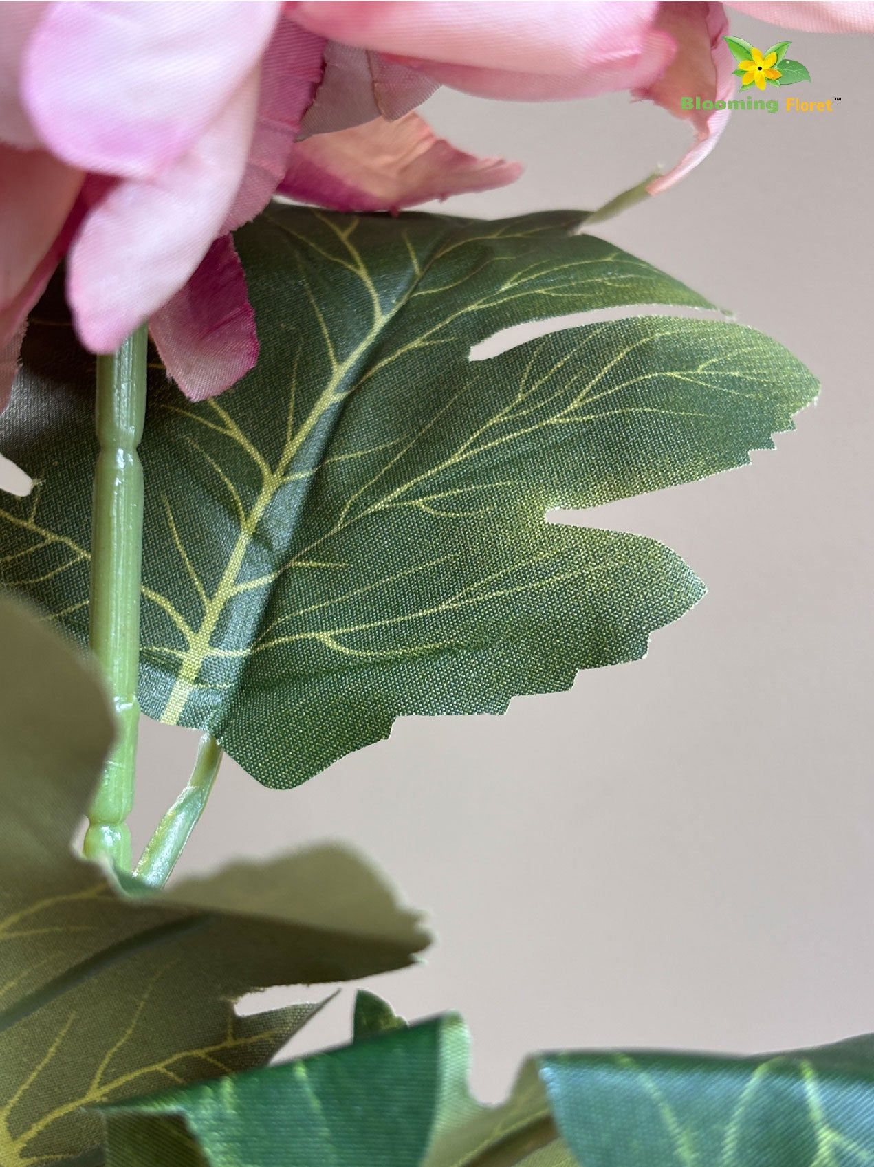 Luxe Artificial Peony Stick - Pink