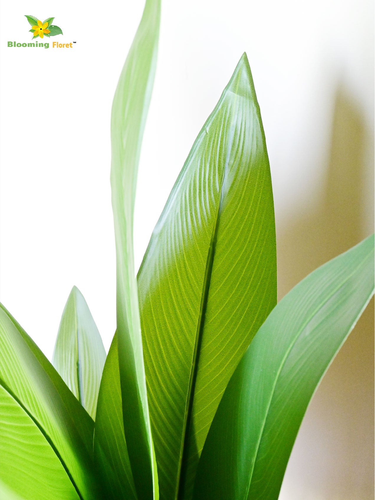 Artificial Bird of Paradise Plant – 119 cm, 15 Leaves with Basic Pot