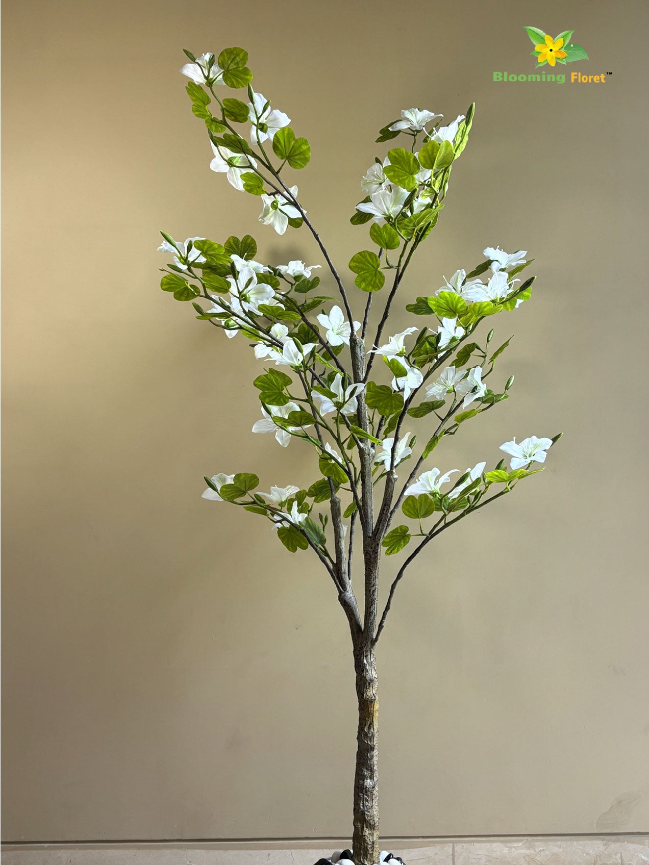 Artificial Bauhinia Plant – 1.6m, White