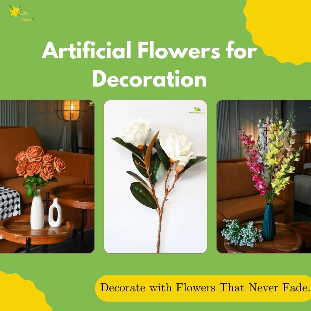 Artificial Flowers for Decoration