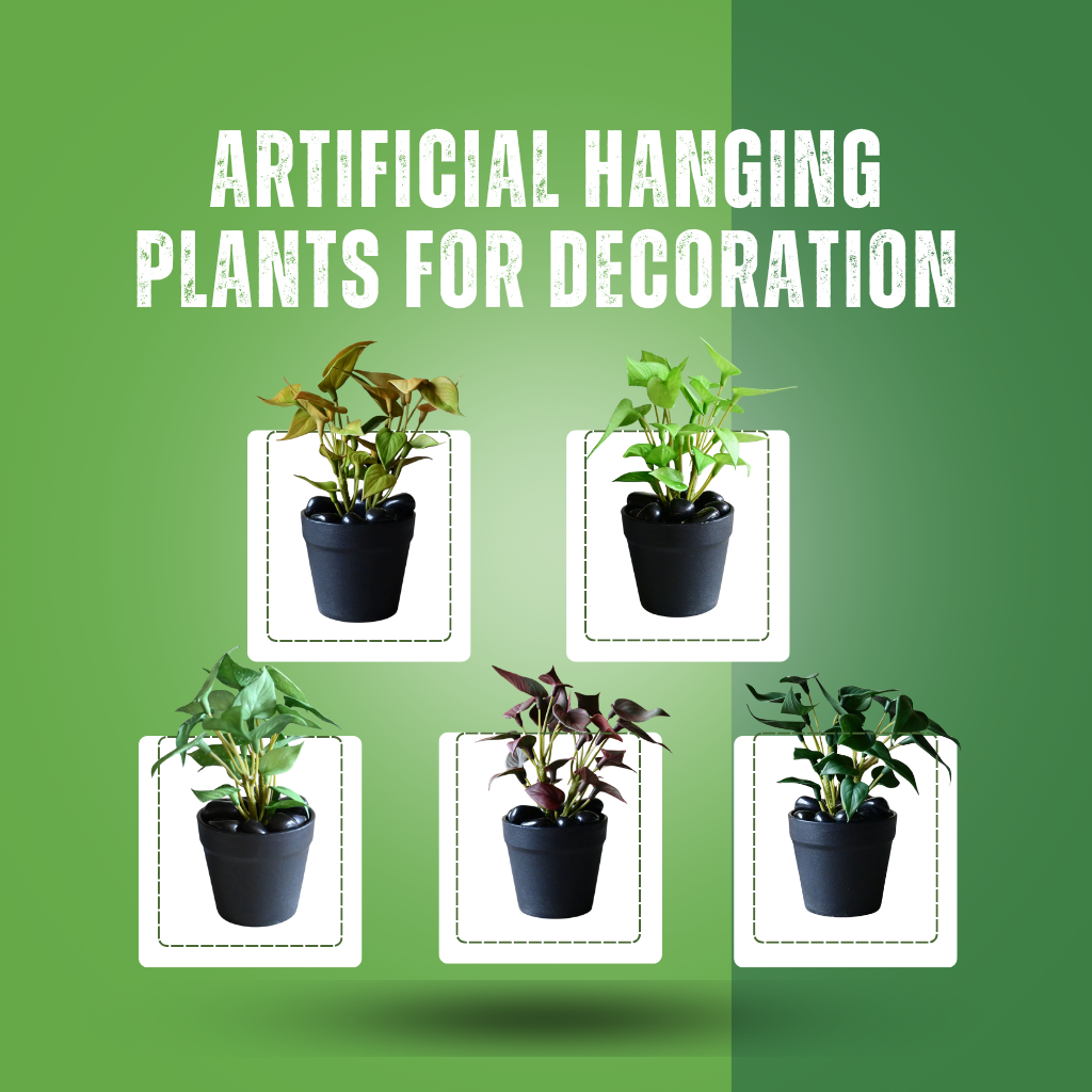 Artificial Hanging Plants for Decoration