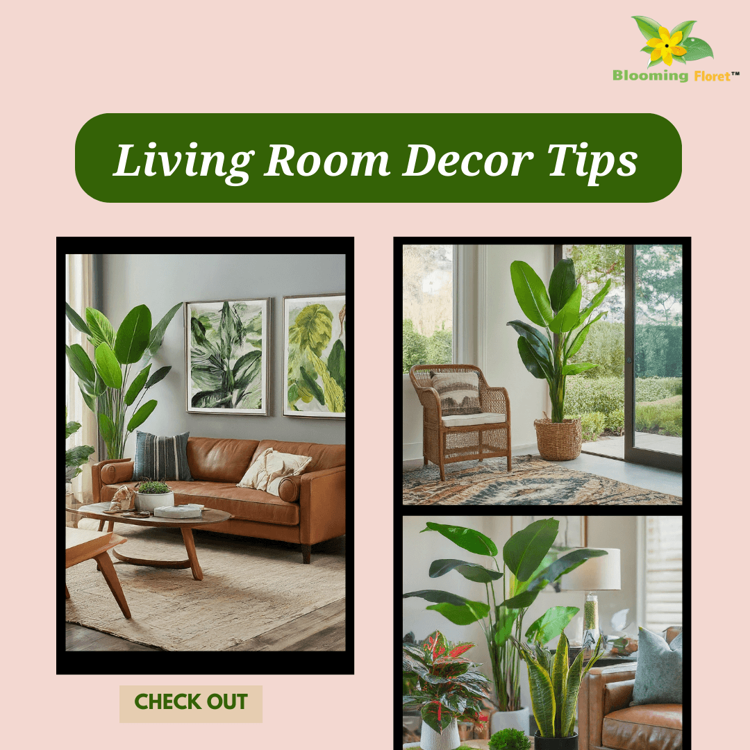 Living Room Decor Guide: Decorating with Artificial Plants & Flowers w ...