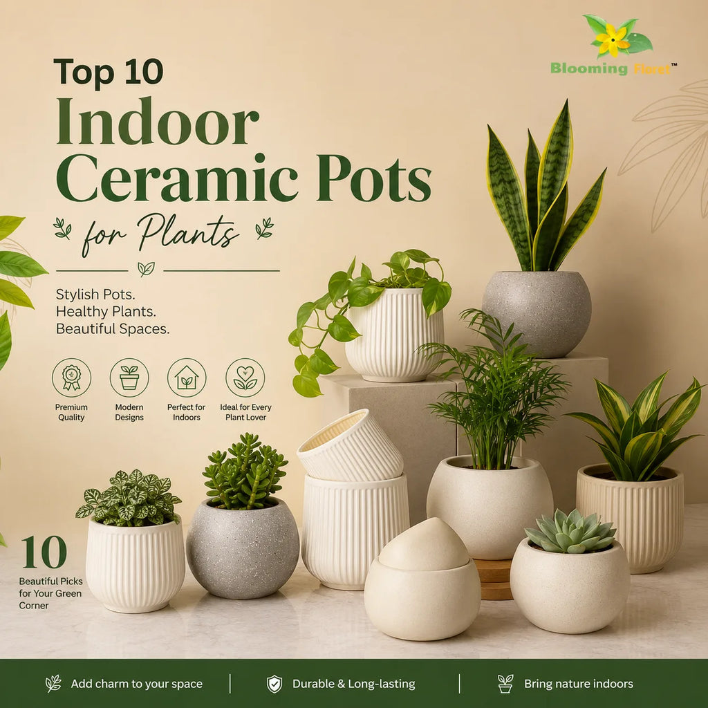 Top 10 Indoor Ceramic Pots for Plants