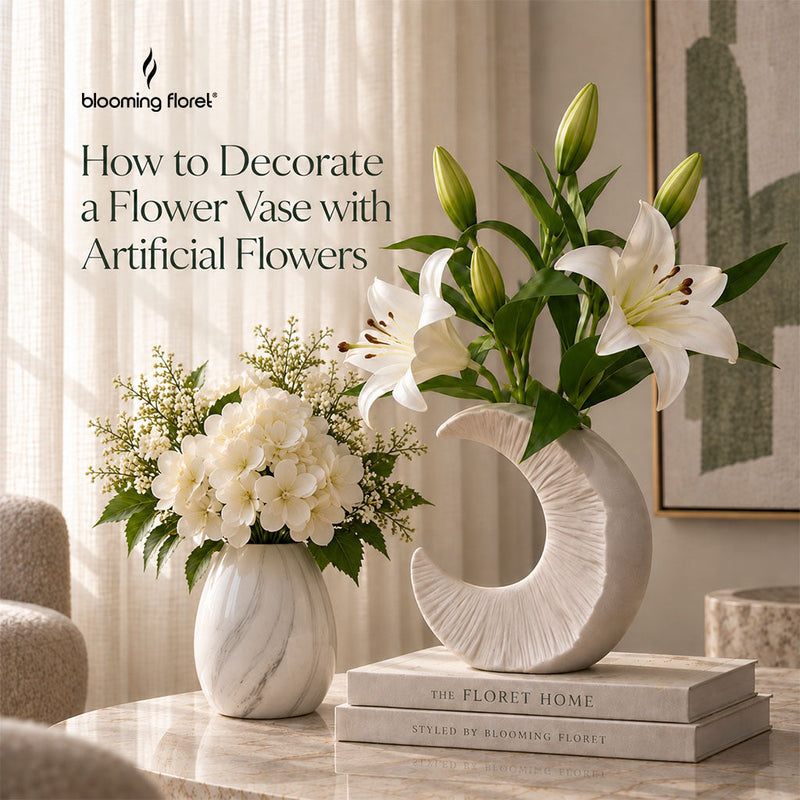 How to Decorate a Flower Vase with Artificial Flowers