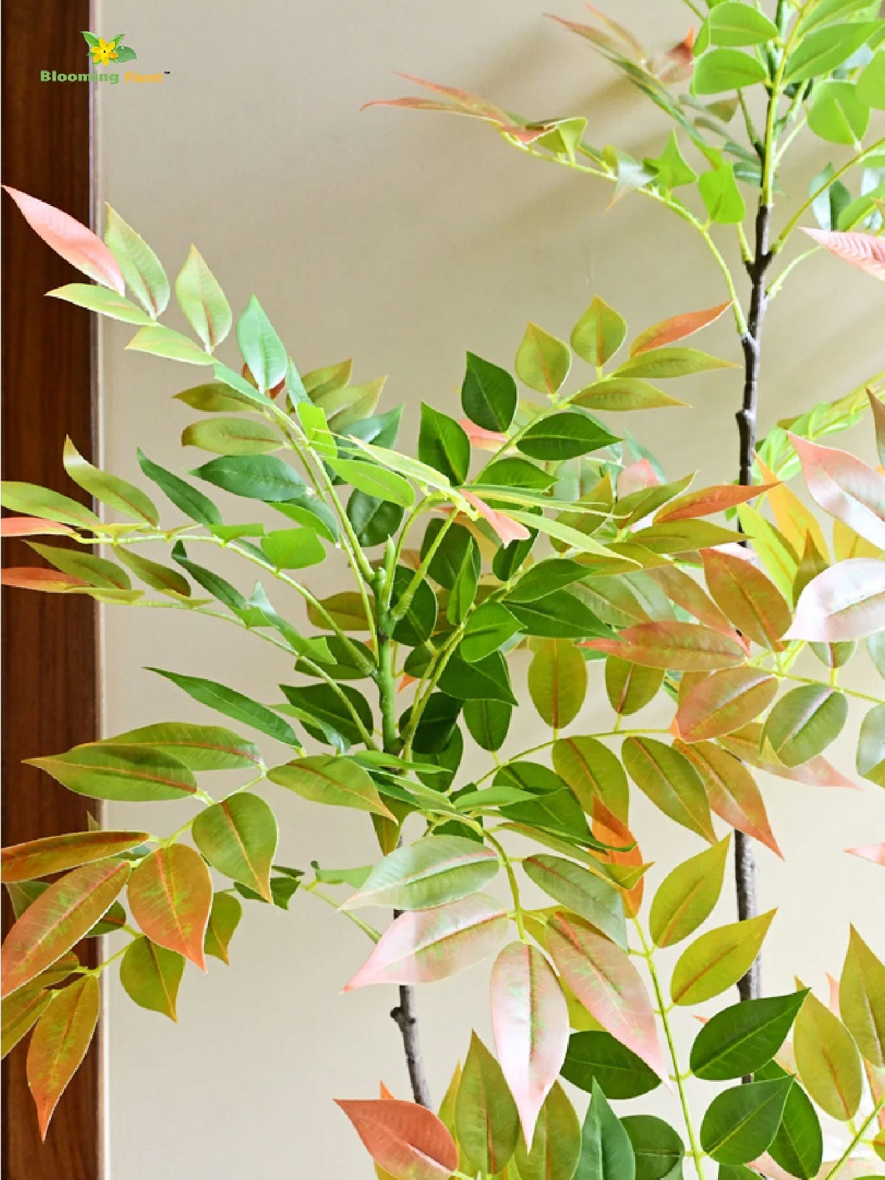 Minimalistic Faux Autumn Sumac Tree - 160 cm