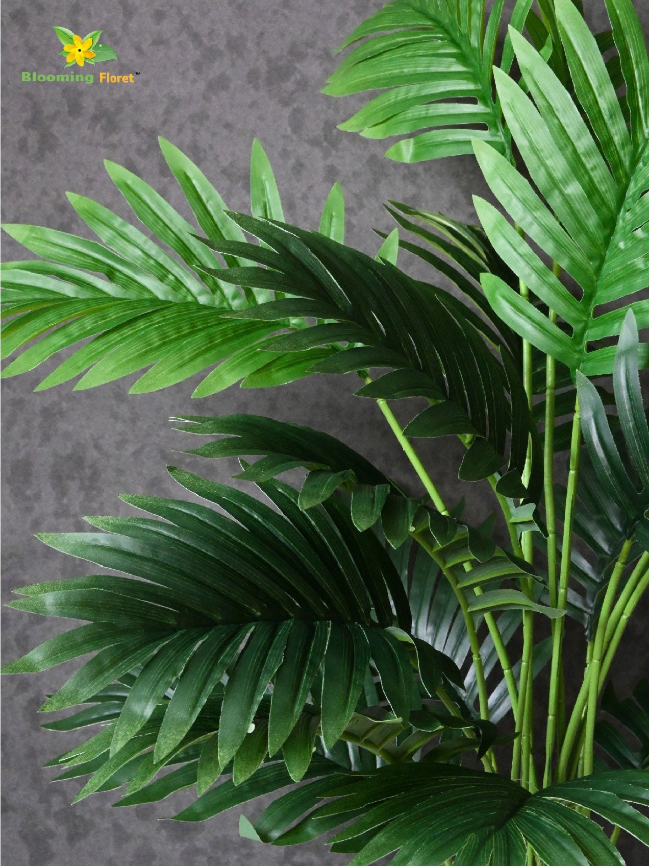 Artificial Areca Palm Plant – 82 cm, 18 Leaves, with Basic Pot