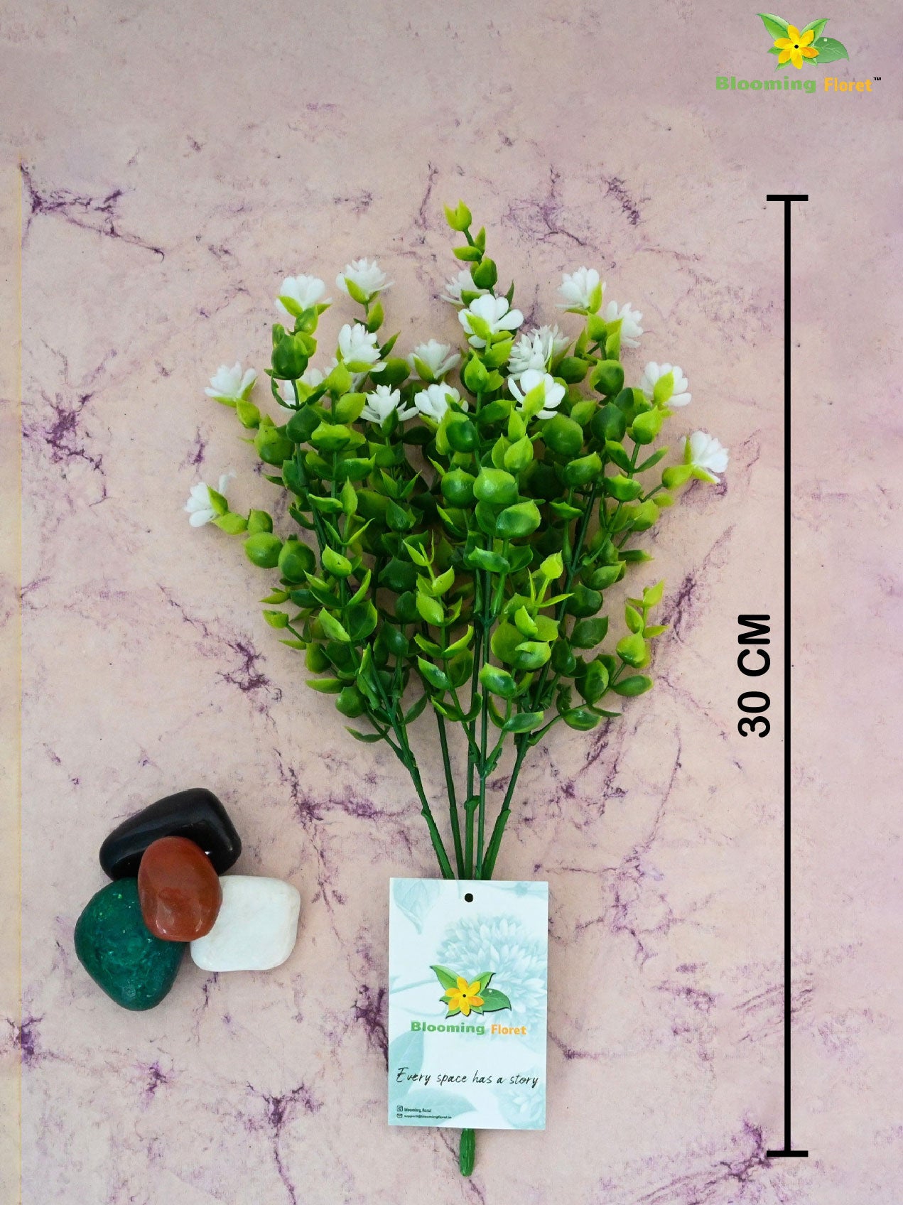 Artificial Kalanchoe Flower Bunch for Decor