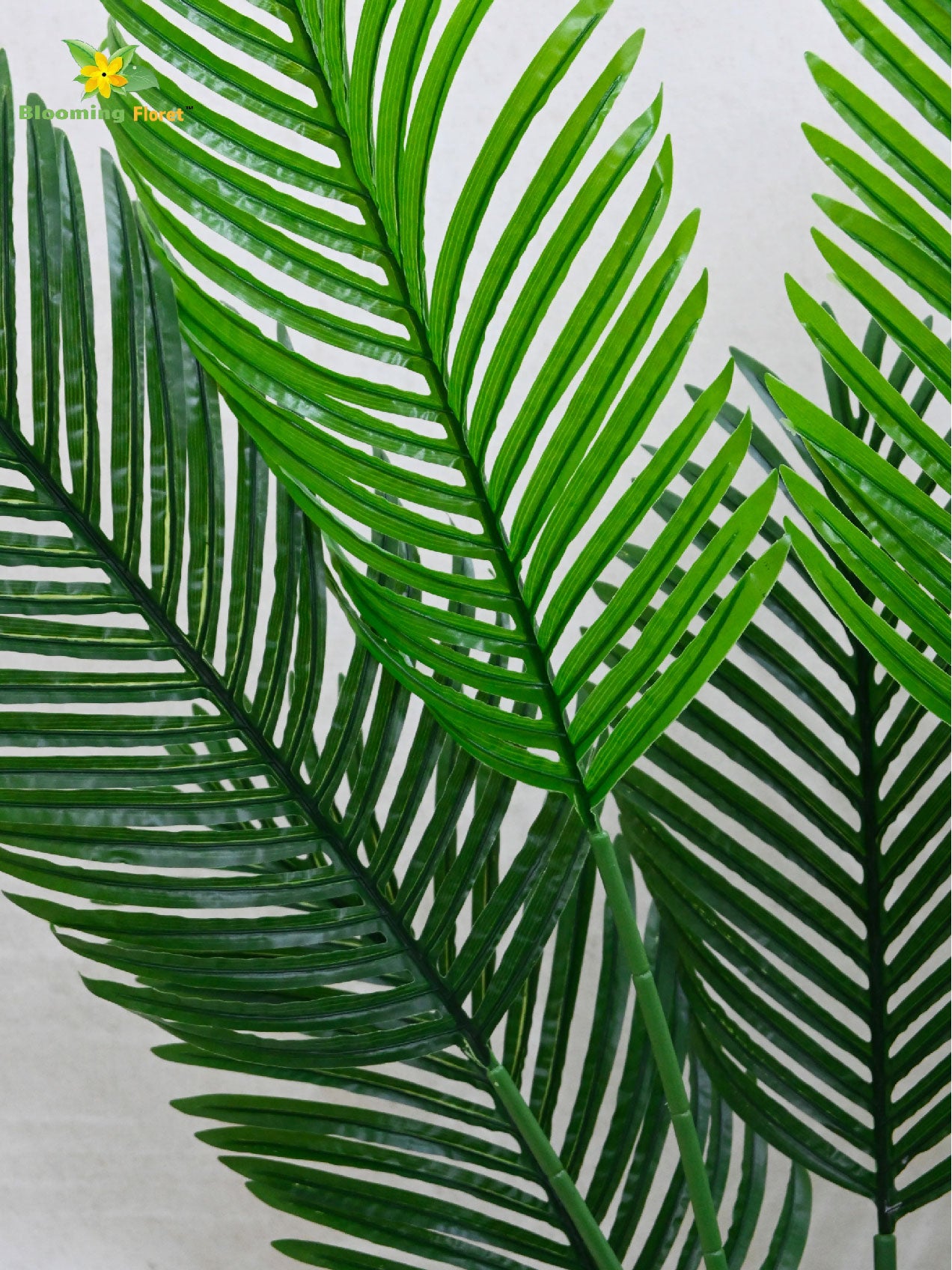 Artificial Areca Palm Plant – 140 cm, 8 Big Leaves, with Basic Pot