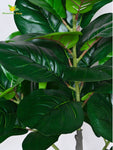 Artificial Fiddle-Leaf Fig Plant – 95 cm, 33 Leaves, with Basic Pot