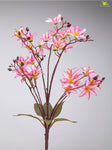 Artificial Cymbidium Orchid Bunch Flower - Pink
