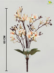 Artificial Cymbidium Orchid Bunch Flower - Off White
