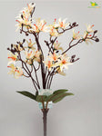 Artificial Cymbidium Orchid Bunch Flower - Off White