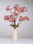 Artificial Cymbidium Orchid Bunch Flower - Magenta