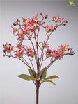 Artificial Cymbidium Orchid Bunch Flower - Magenta