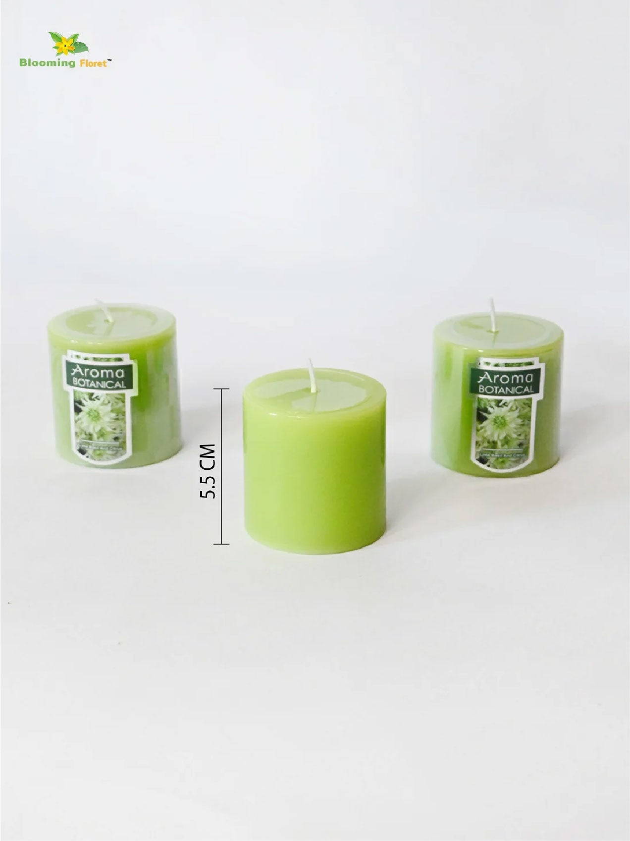 Scented Pillar Candles - Sets of 2
