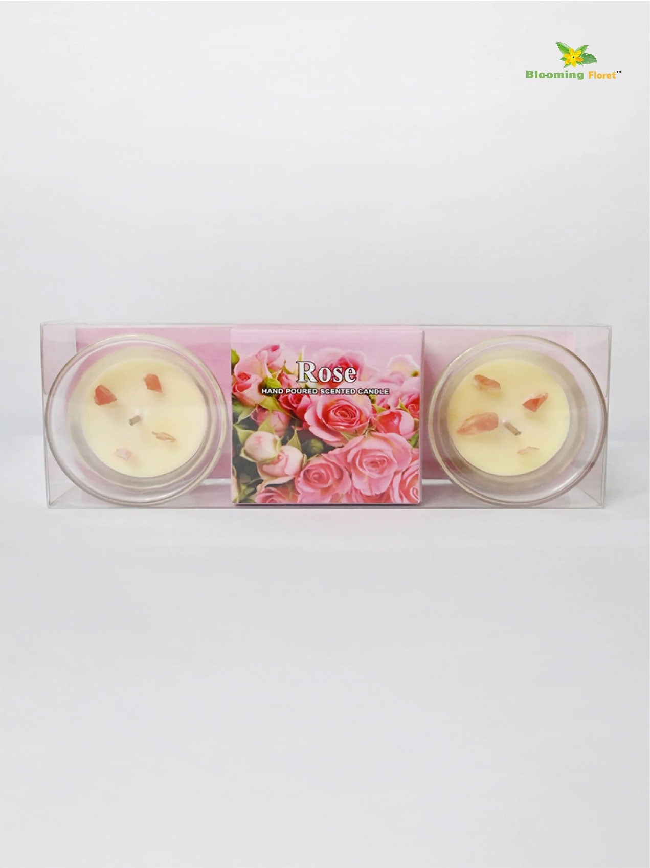 Glass Candle - Set of 2 Pcs