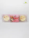 Glass Candle - Set of 2 Pcs