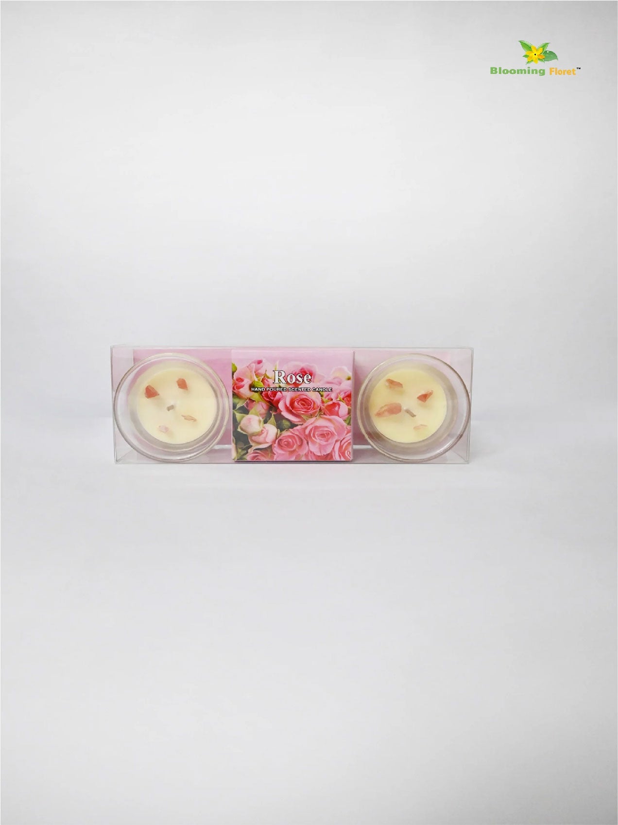Glass Candle - Set of 2 Pcs
