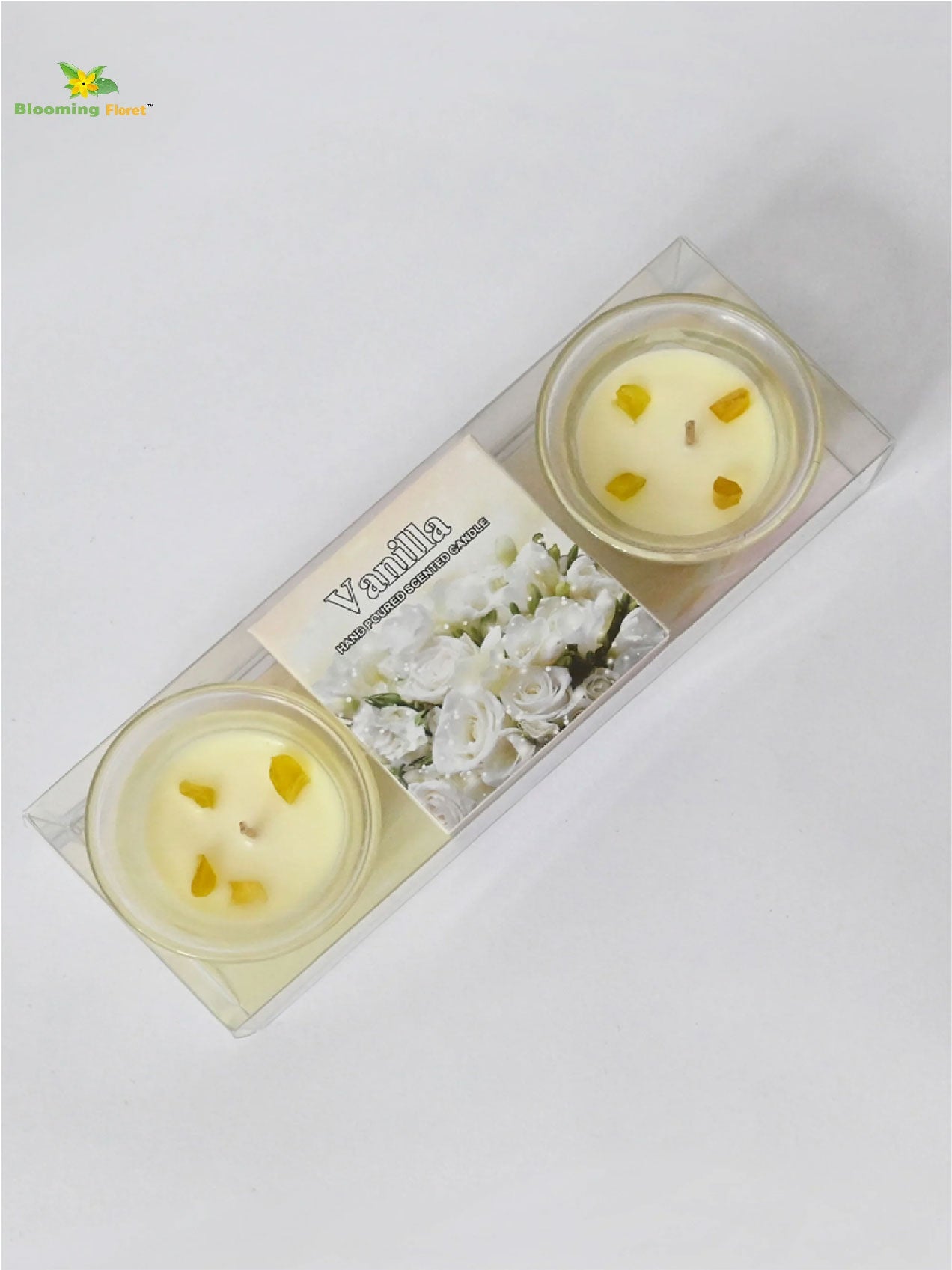 Glass Candle - Set of 2 Pcs
