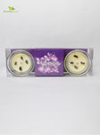 Glass Candle - Set of 2 Pcs