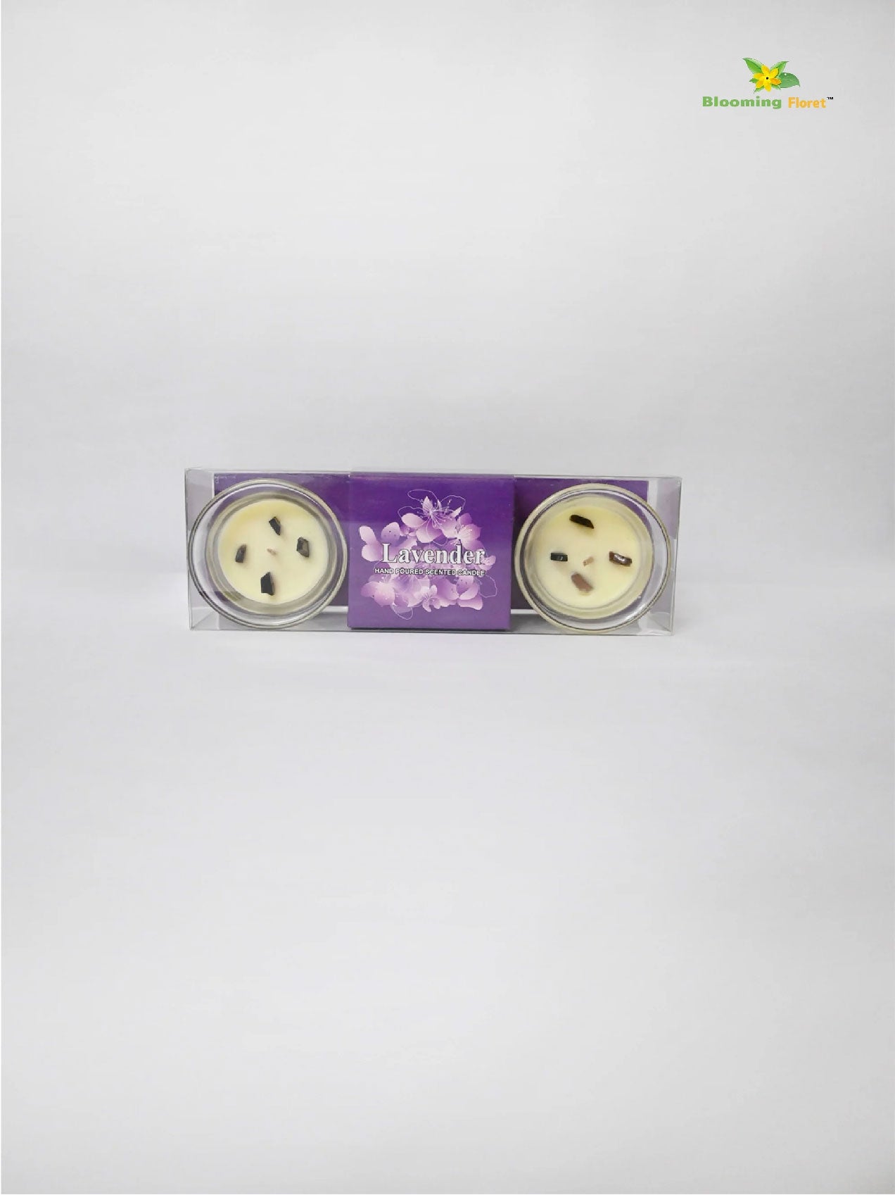Glass Candle - Set of 2 Pcs