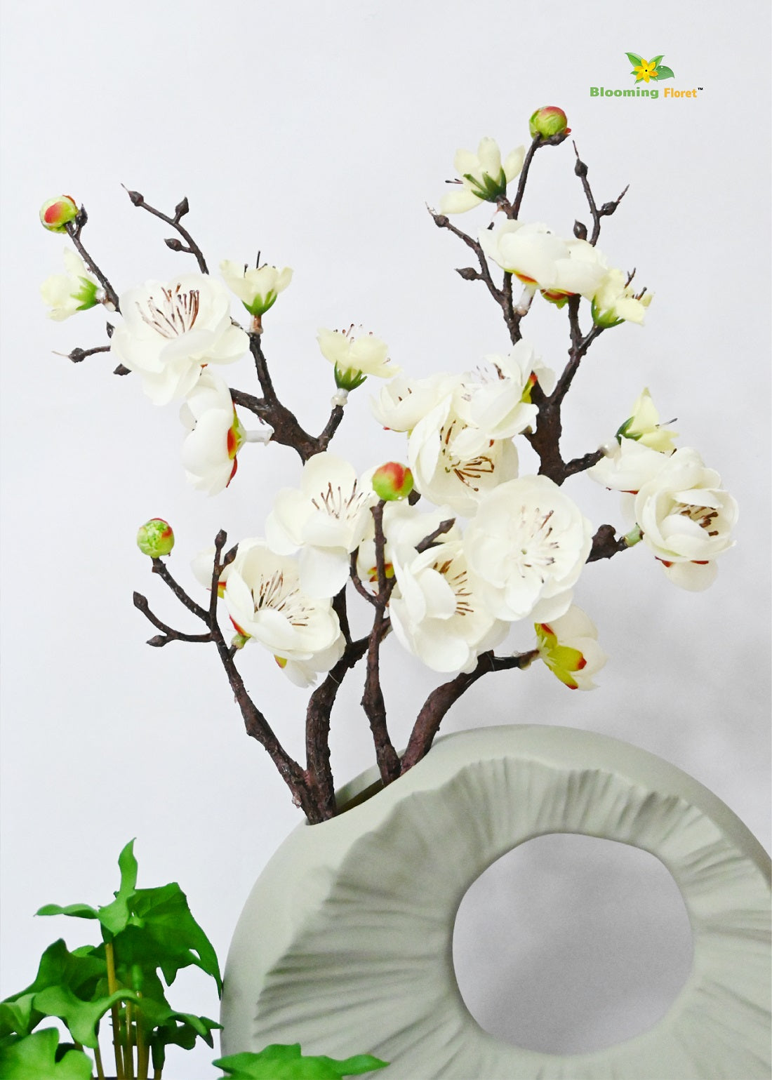 Small Plum Blossom Flower Stick (Set of 2)