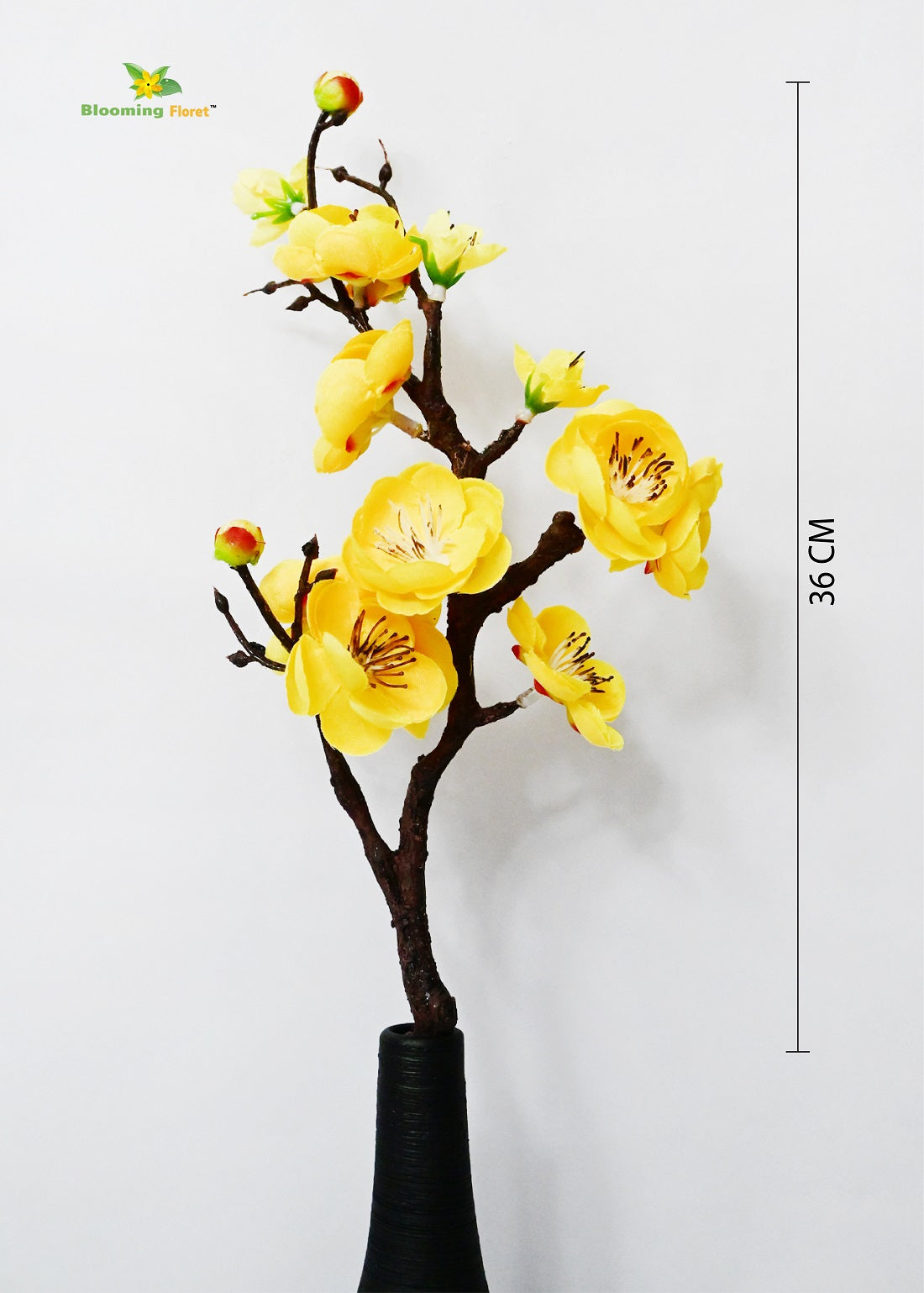 Small Plum Blossom Flower Stick (Set of 2)