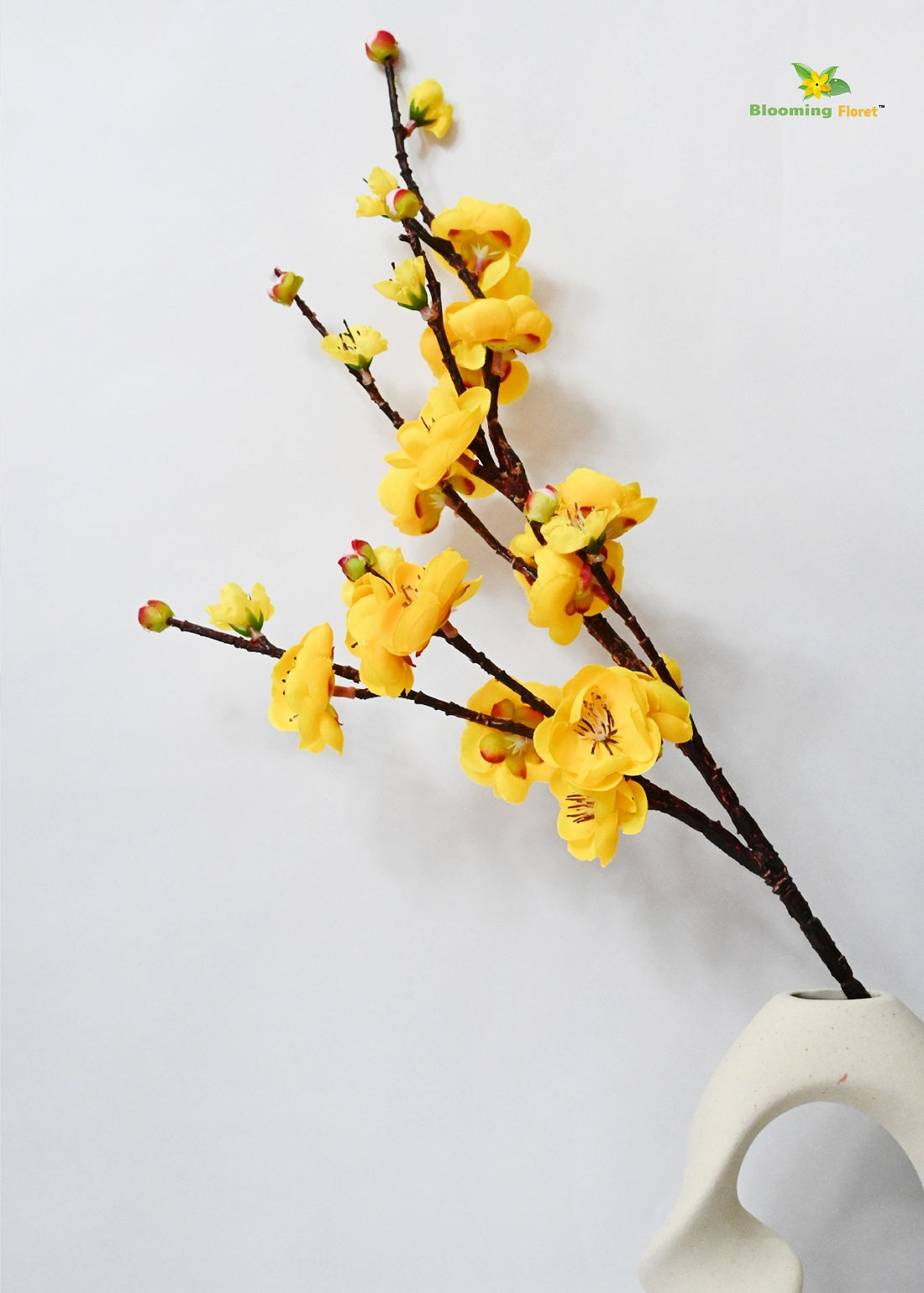 Artificial Plum Blossom Flower Stick