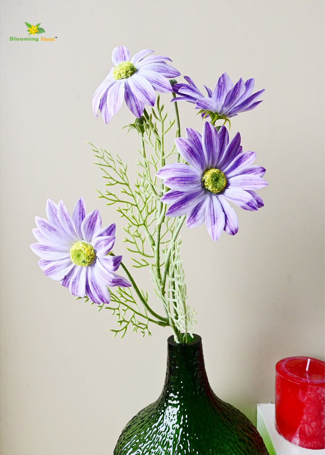 Faux Gerbera Flower Stick