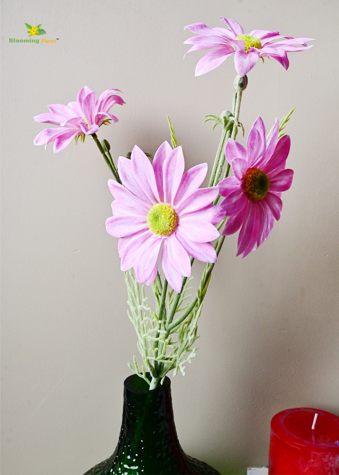 Faux Gerbera Flower Stick