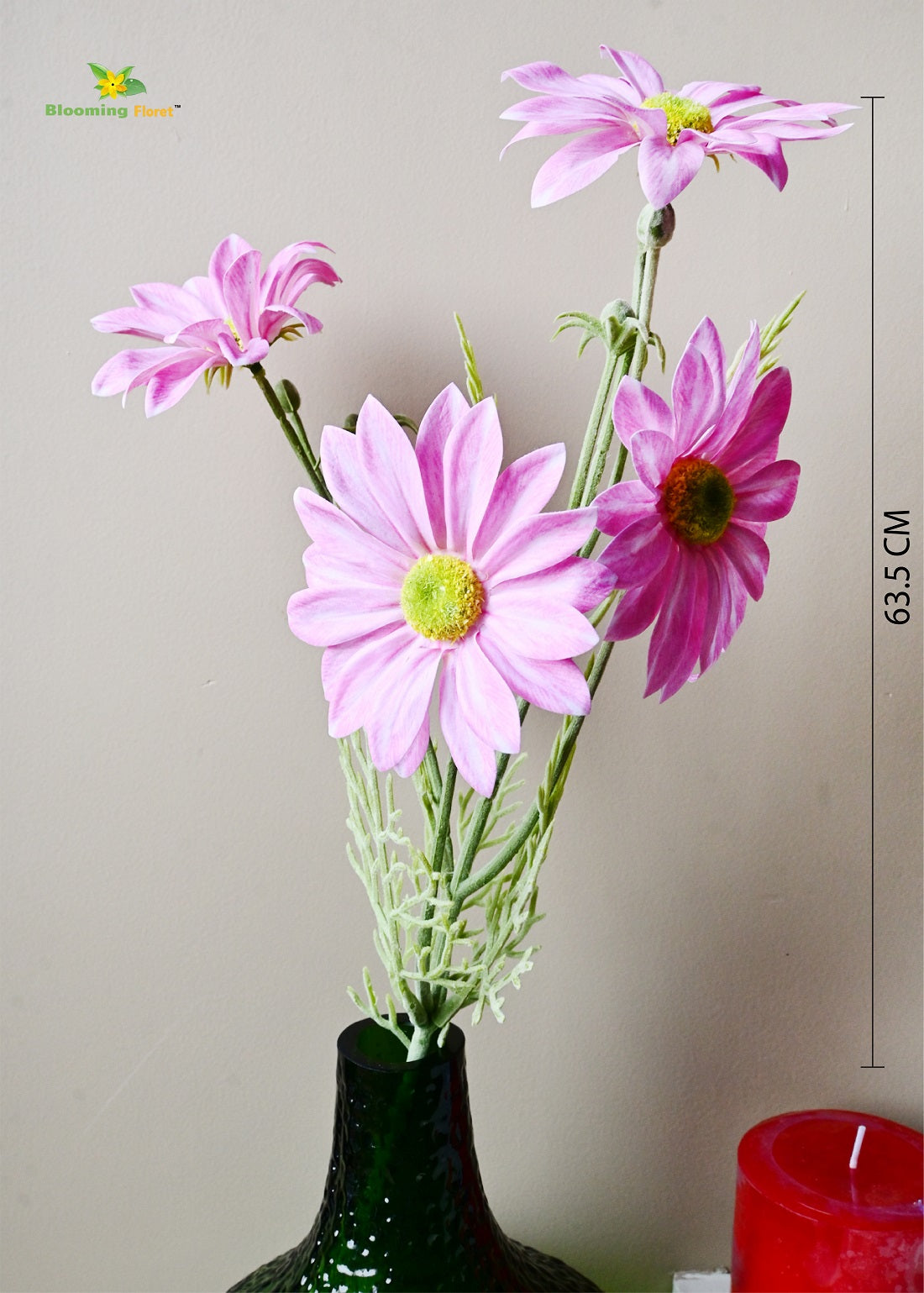 Faux Gerbera Flower Stick