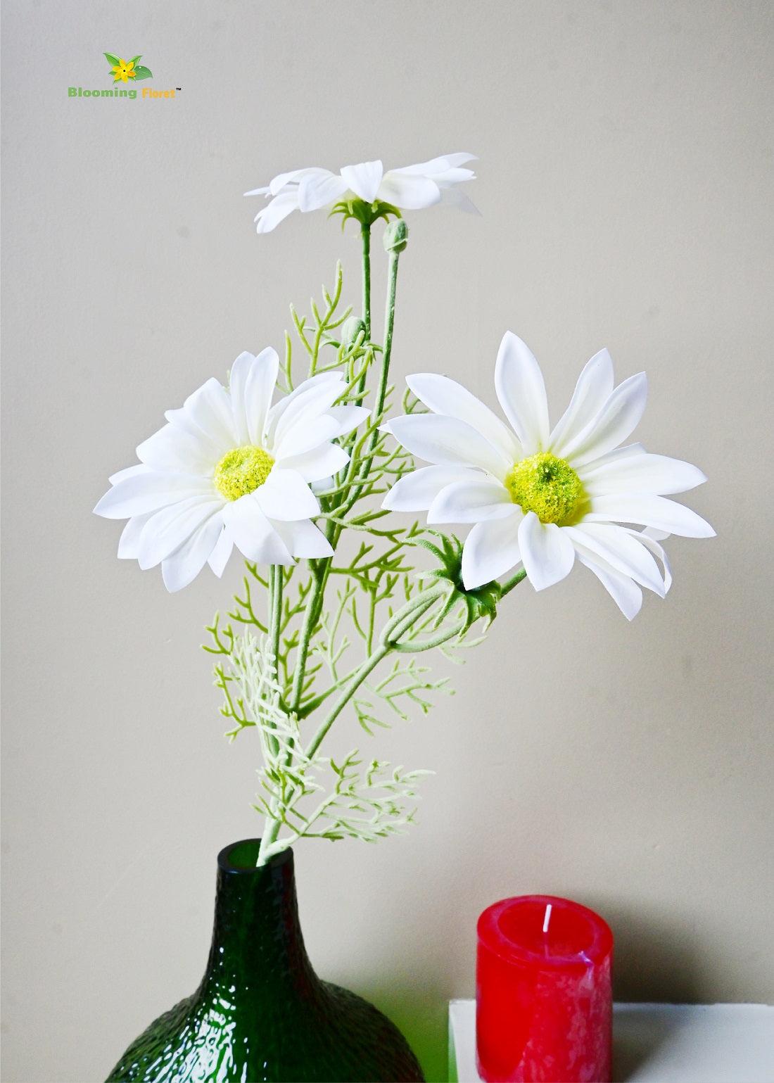 Faux Gerbera Flower Stick