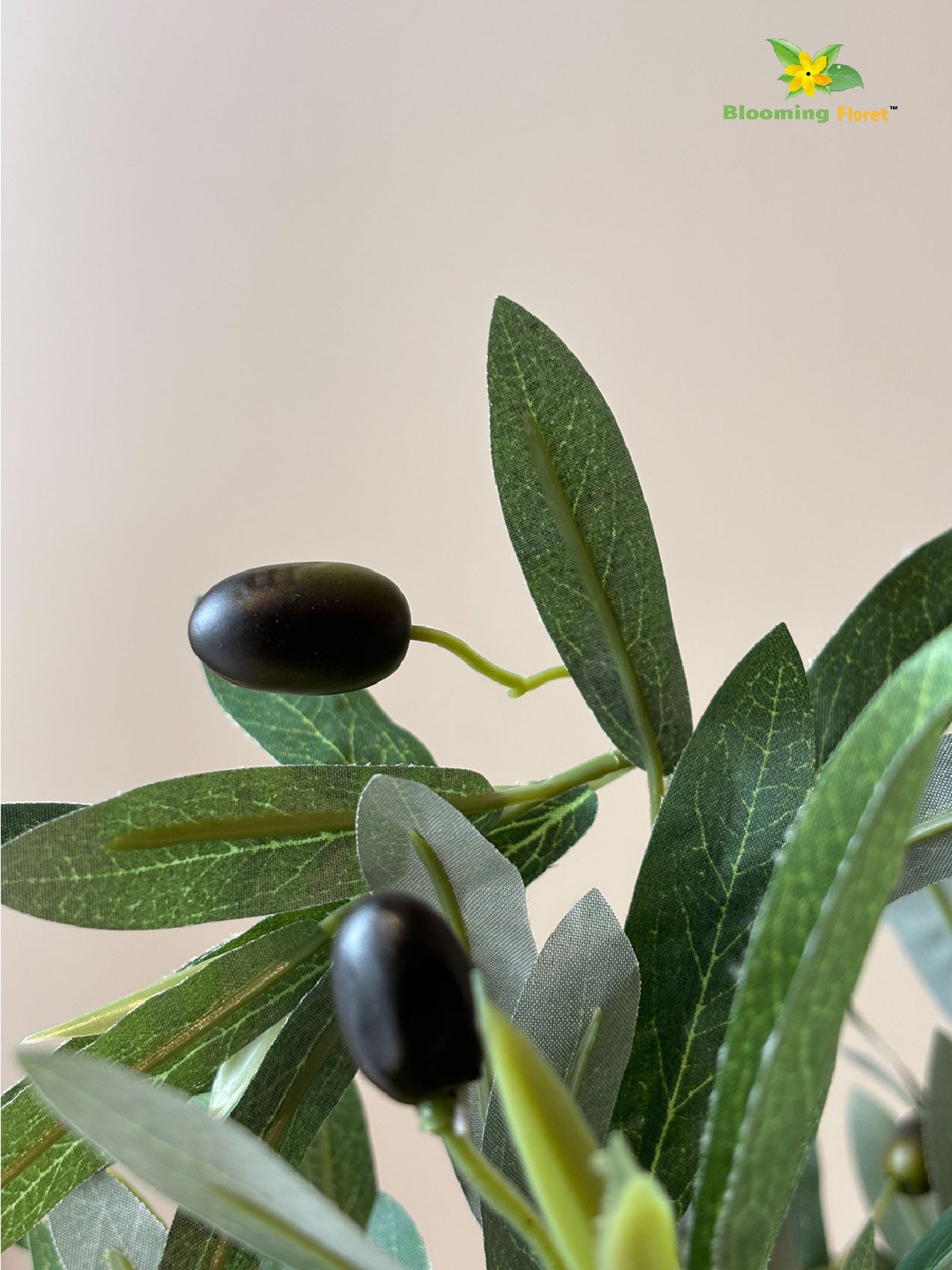 Overleaf Faux Olive Tree | 140 cm | With Basic Pot