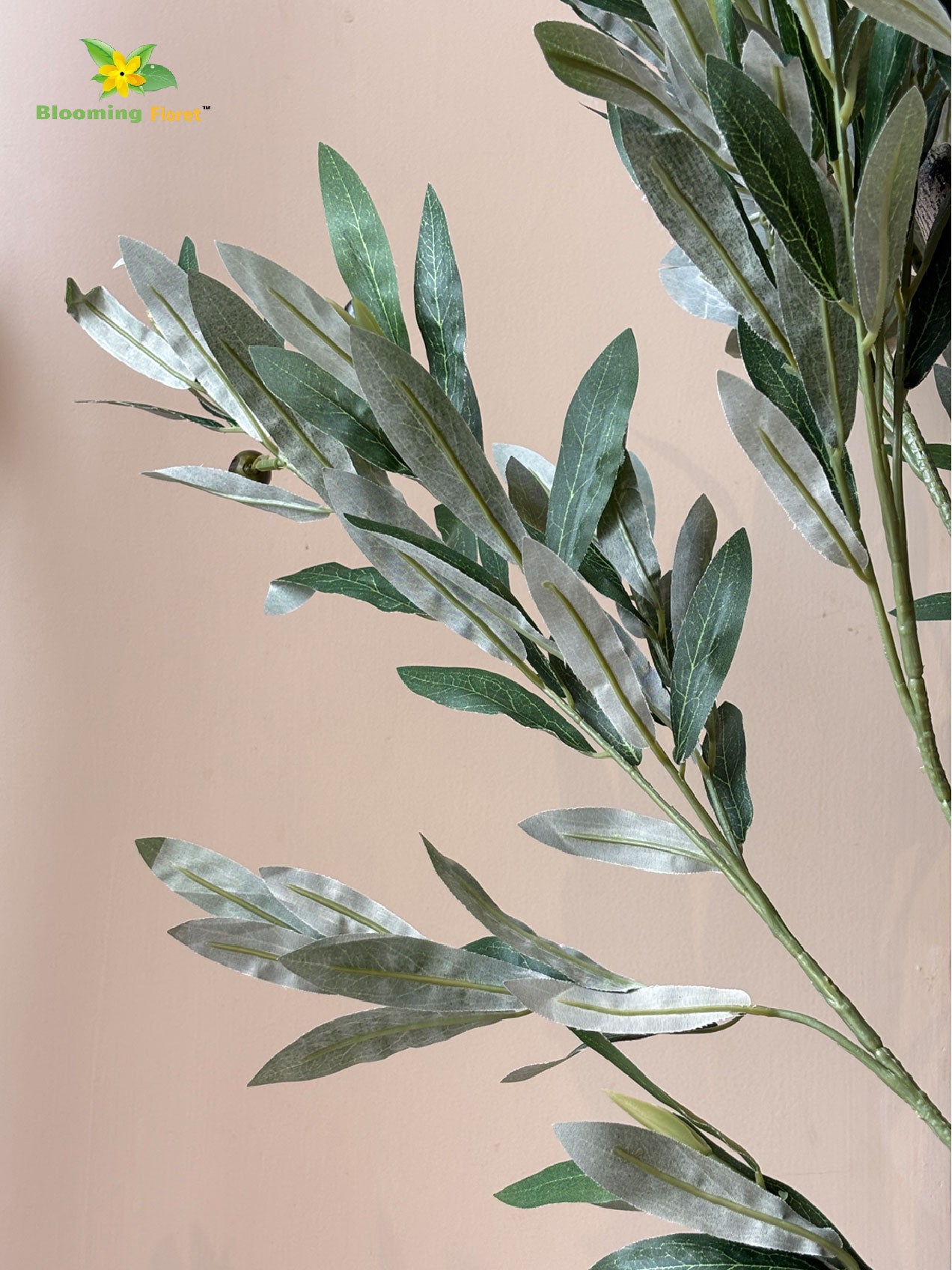 Overleaf Faux Olive Tree | 140 cm | With Basic Pot