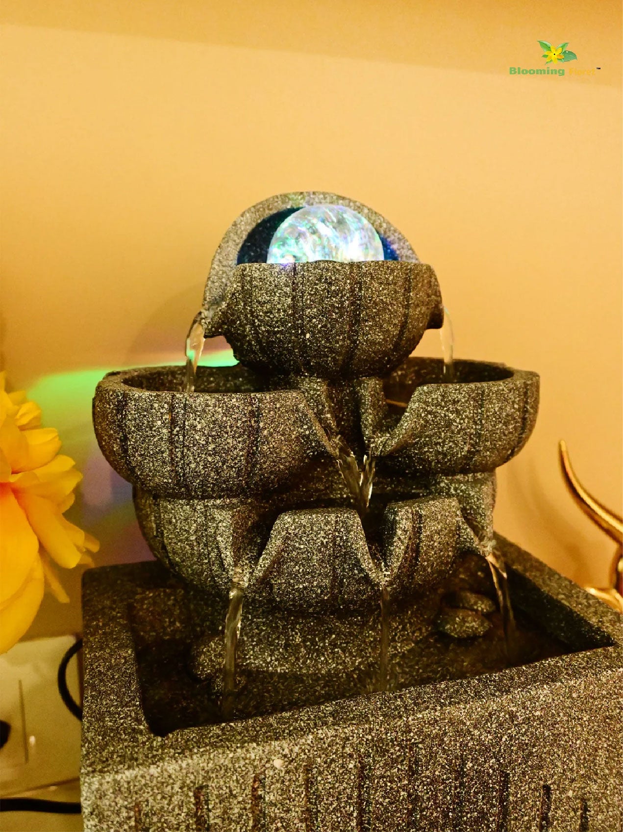 Stylish Tabletop Water Fountain | 26 cm