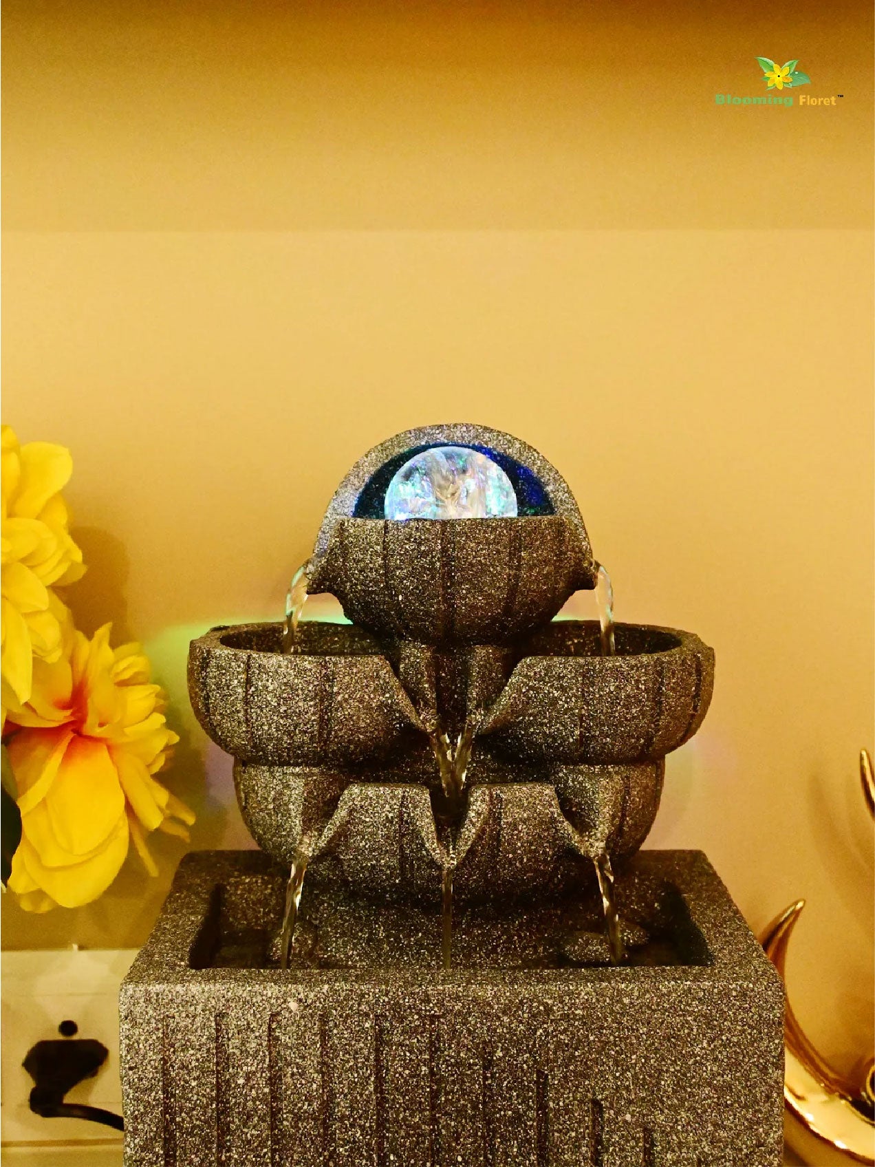 Stylish Tabletop Water Fountain | 26 cm