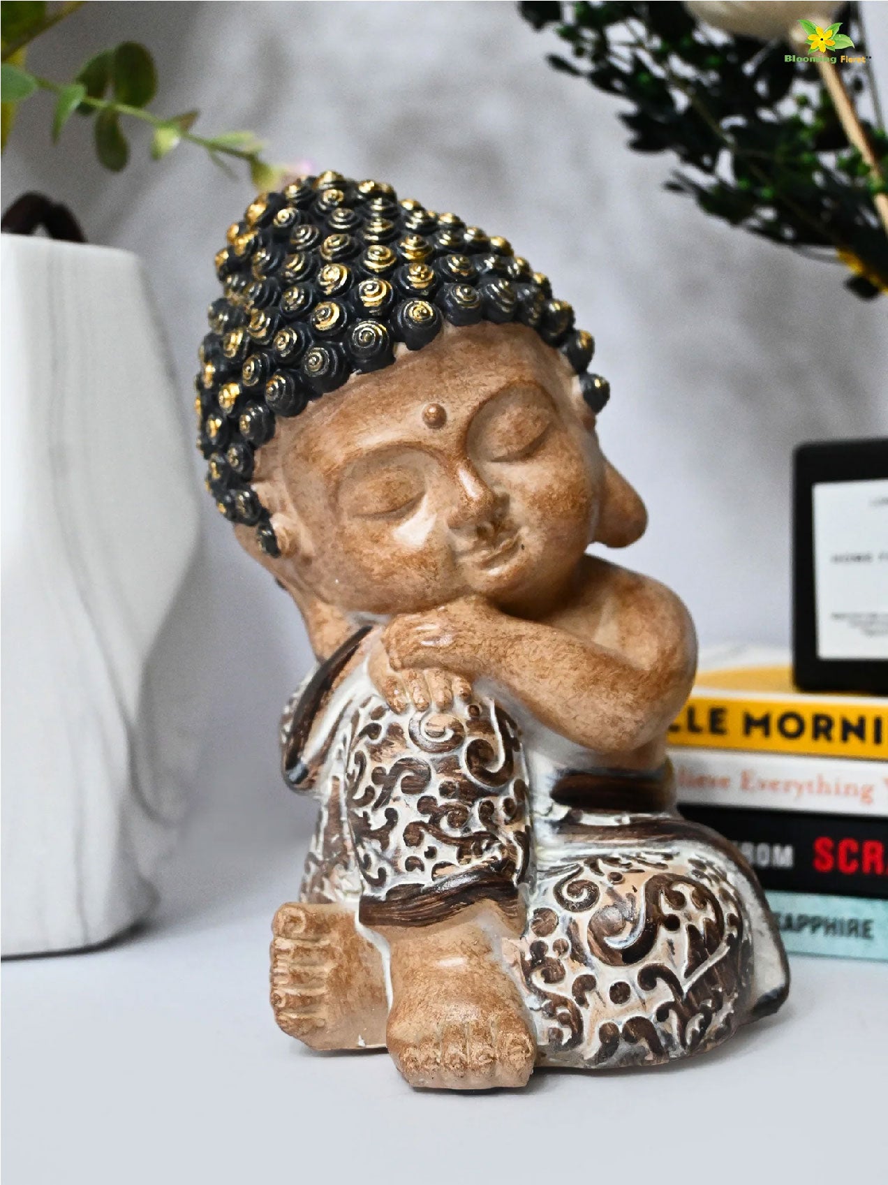 Zen Resting Buddha Idol